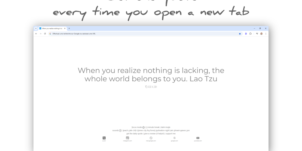 Wisdom Quotes Chrome Extension