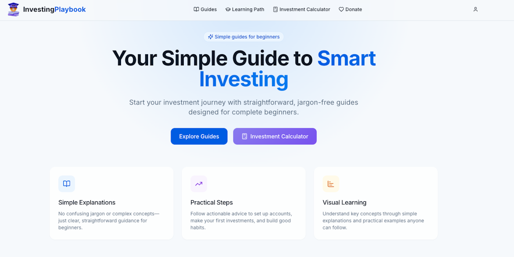 Investing Playbook