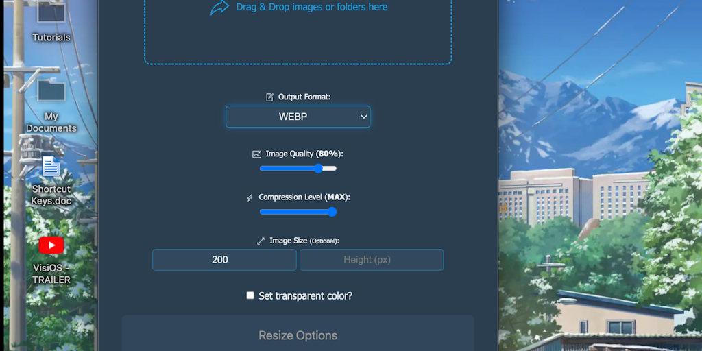 Exis WebP Stars