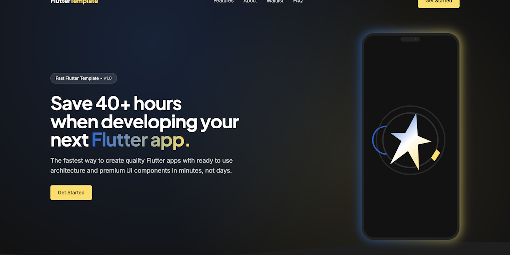 Flutter Template