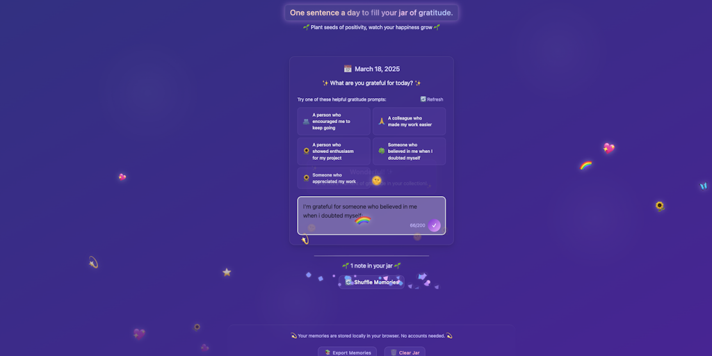 GratiJar